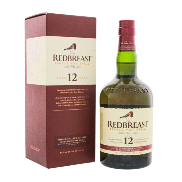 Redbreast 12yo Single Pot Still Irish Whiskey Dh17 Dranken Speciaalzaak