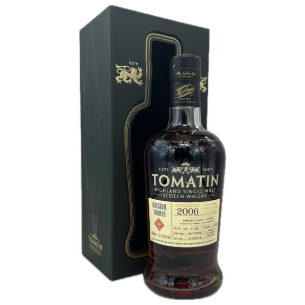 Tomatin 2006 Vintage Single Cask - 30th Anniversary B&T