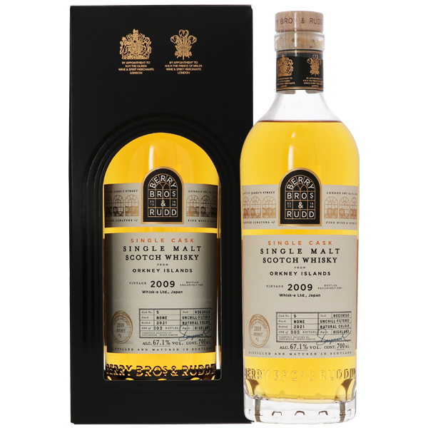 Berry Bros & Rudd Orkney Single Malt 2008 - Single Cask #9 / 58,1% alc.