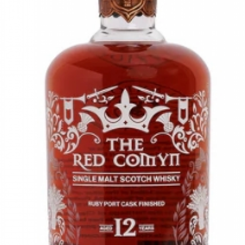 Claxton's The Red Comyn 12yo. Single Malt Whisky - Ruby Port Cask Finished