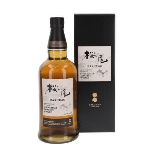 Sakura Japanese Single Malt Whisky - 43% alc.