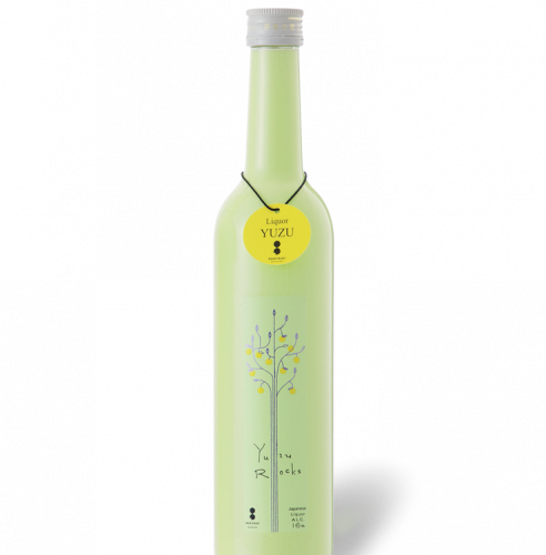 Sakura Yuzu Rocks likeur 50cl.