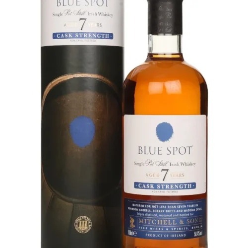 Blue Spot 7yo. Cask Strength Irish Single Pot Still Whiskey - 58,4% alc.