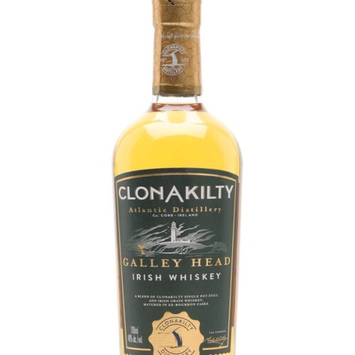 Clonakilty "Galley Head" Irish Whiskey (green label) - 40% alc.