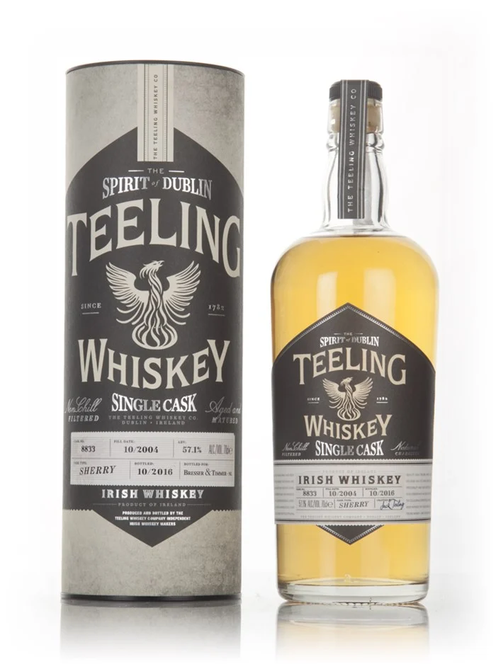 Teeling 2004/12YO. Single Sherry Cask (cask #8833) - 57,3% alc.