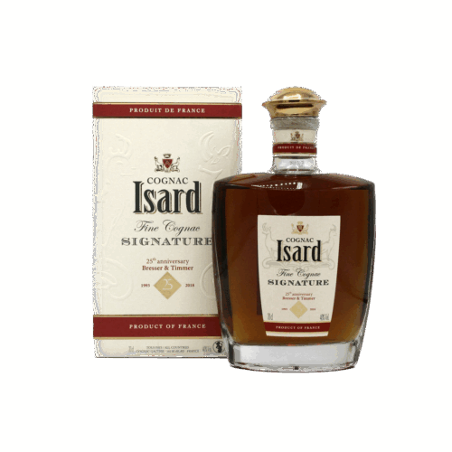 Cognac Isard "Signature" 70cl. in karaf