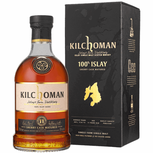 Kilchoman 100% Islay Sherry Cask 11 Years Old