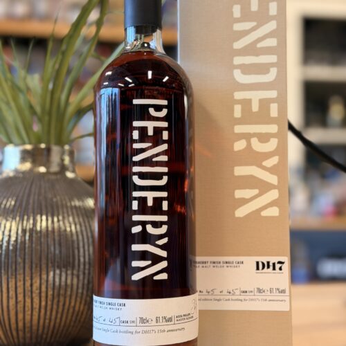 Penderyn Fino Sherry Finish Single Cask Whisky - Exclusively bottled for DH17's 15th Anniversary!