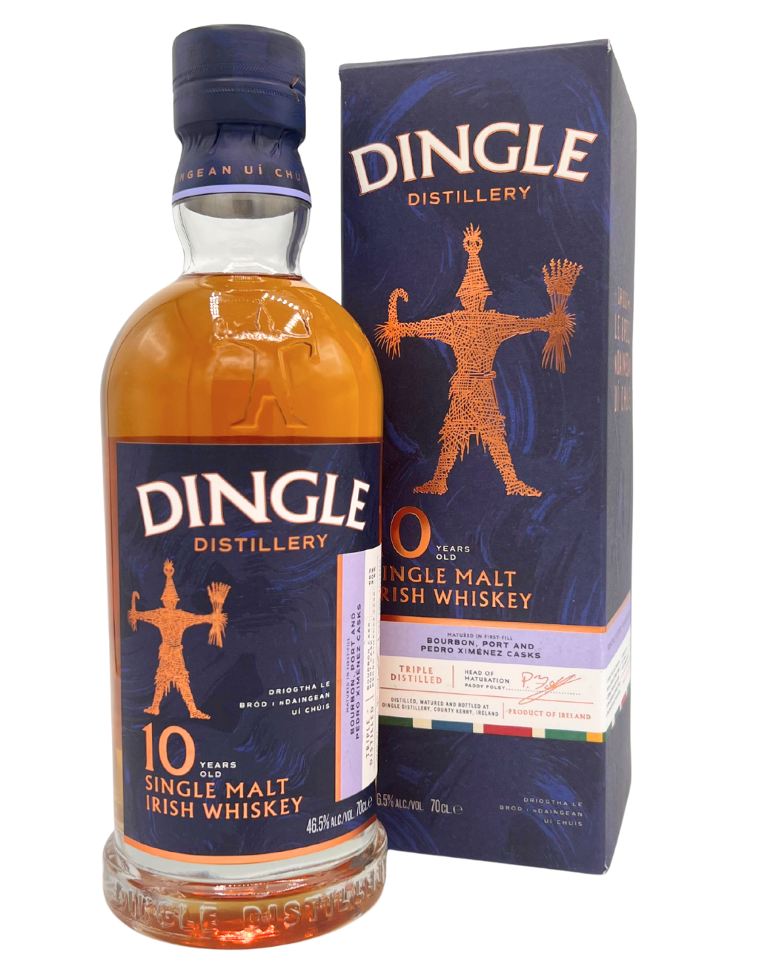 Dingle 10 Years Old Irish Single Malt Whiskey - 46,5% alc.
