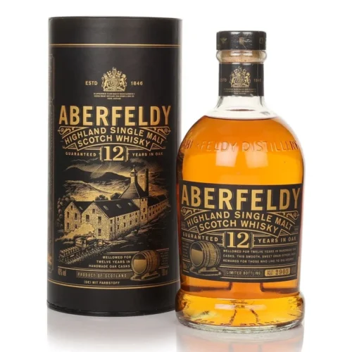Aberfeldy 12 Years Old Single Malt - 40% alc.