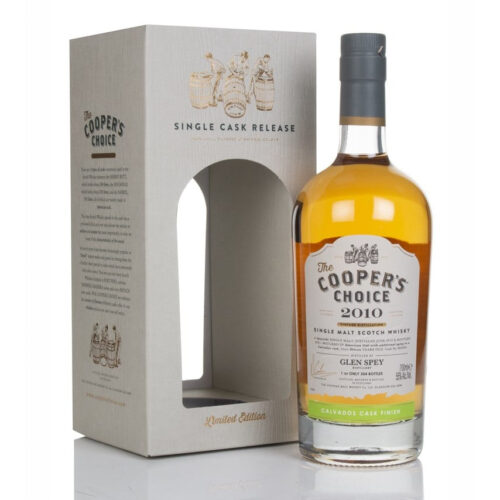 Cooper's Choice Glen Spey 2010/11yo. Single Malt - Calvados Cask Finish 55% alc.