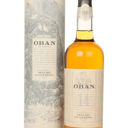 Oban 14 Years Old Single Malt - 43% alc.