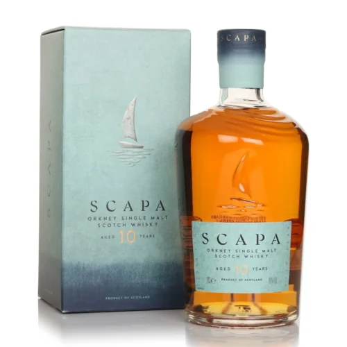 Scapa 10 Years Old Single Malt - 48% alc.