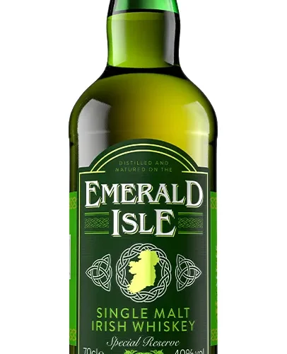 Emerald Isle Irish Single Malt Whiskey - 40% alc.
