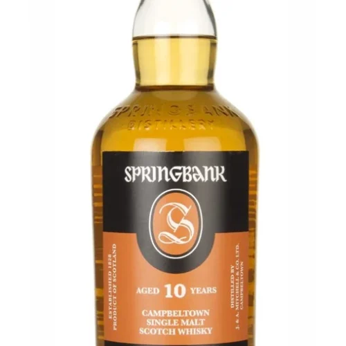 Springbank 10 Years Old Single Malt Whisky (46% alc.)