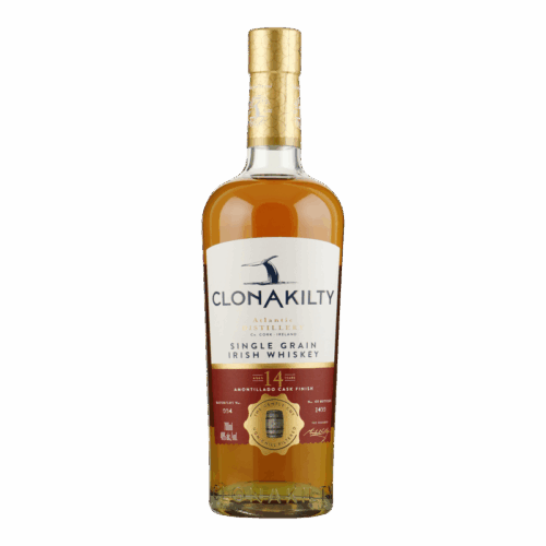 Clonakilty 14yo. Amontillado Single Grain Irish Whiskey - 48% alc.