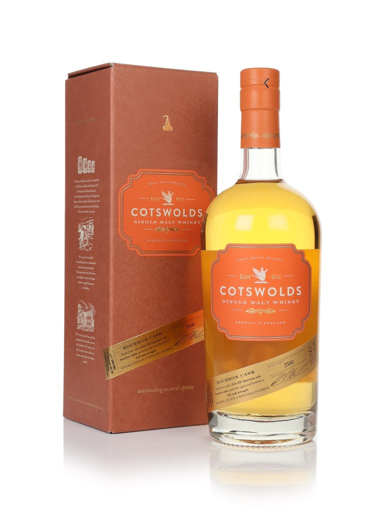 Cotswolds Bourbon Cask Single Malt Whisky (59,1% alc.)