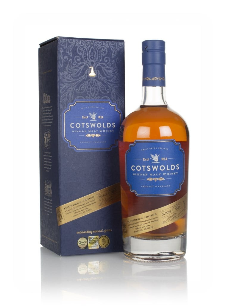 Cotswolds Single Malt Whisky Founders Choice (59,1% alc.)