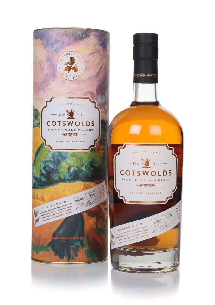 Cotswolds "Golden Wold" Single Malt Whisky - The Harvest Series #1 (52,5% alc.)