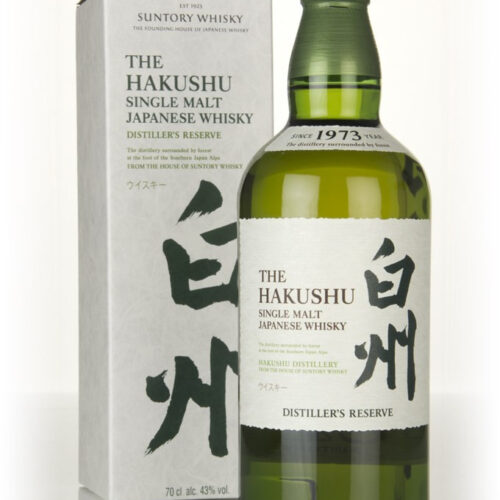 Hakushu Distiller's Reserve Single Malt Japanese Malt (43% alc.)