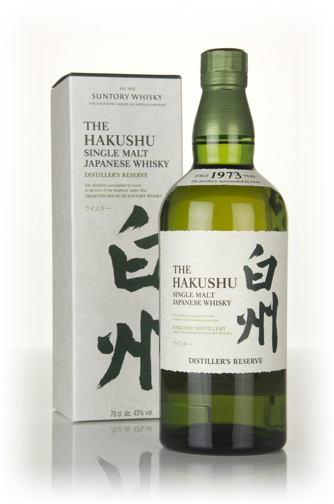 Hakushu Distiller's Reserve Single Malt Japanese Malt (43% alc.)