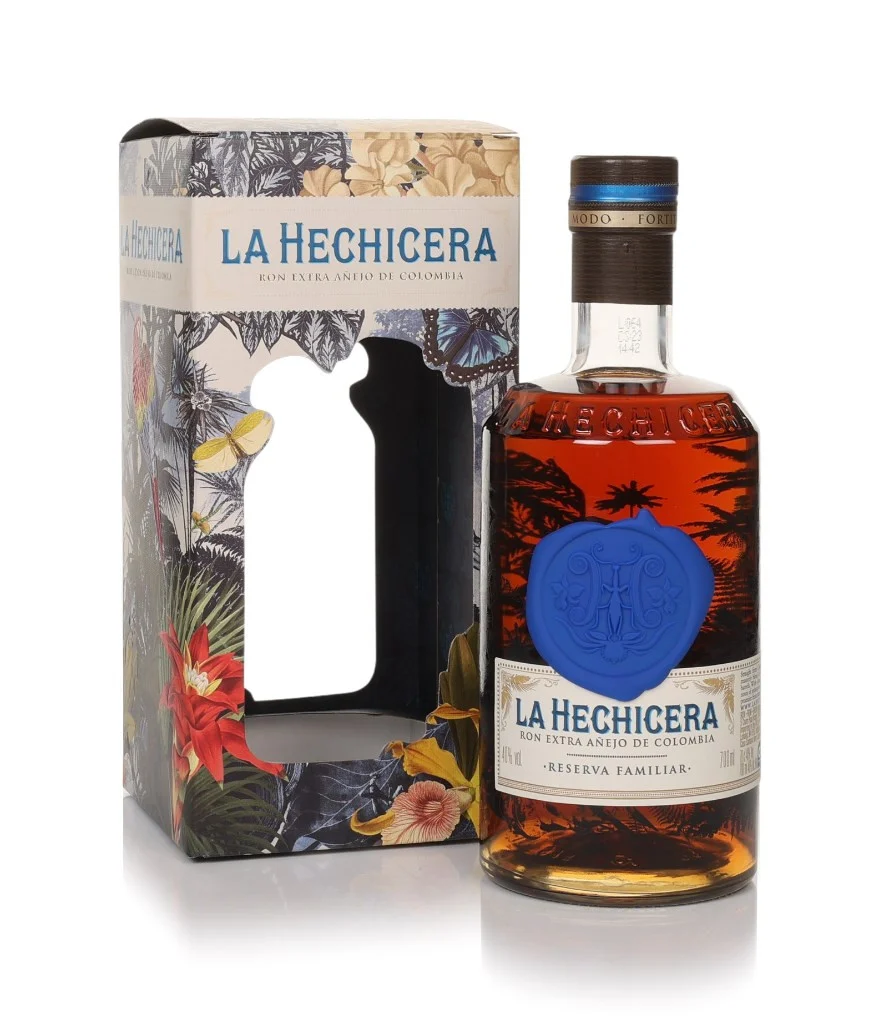 La Hechicera Reserva Familiar; Ron Extra Anejo de Colombia (40% alc.