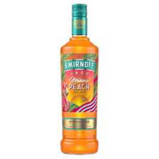 Smirnoff Miami Peach (flavored vodka) - 30% alc.