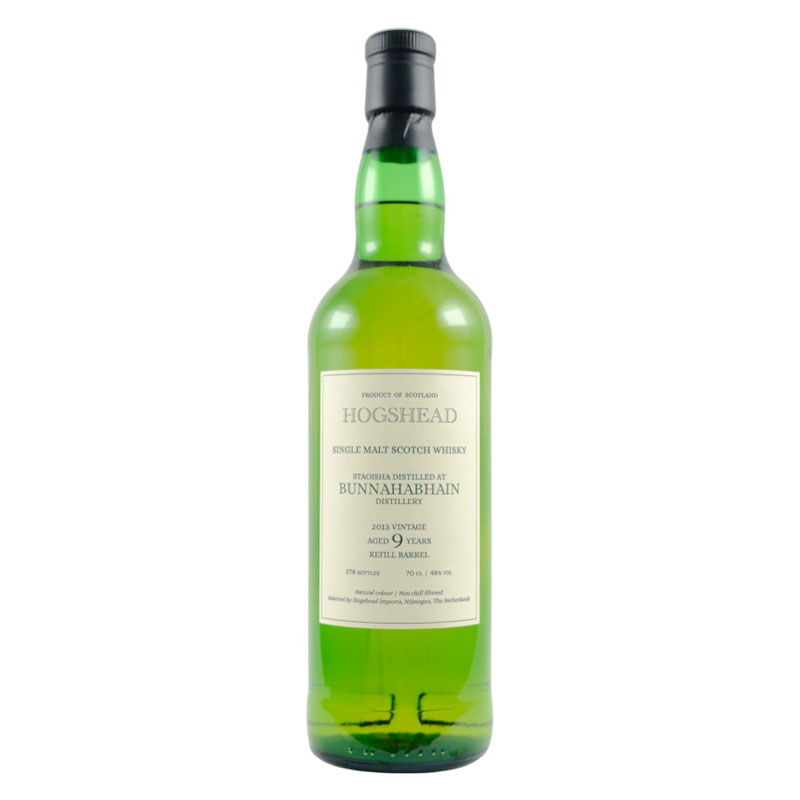 Hogshead Imports Staoisha (peated Bunnahabhain) 2013/9yo. Single Cask (48% alc.)