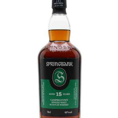 Springbank 15 Years Old Single Malt Whisky (46% alc.)