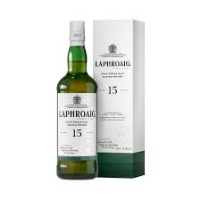 Laphroaig 15 Years Old Islay Single Malt (46% alc.)