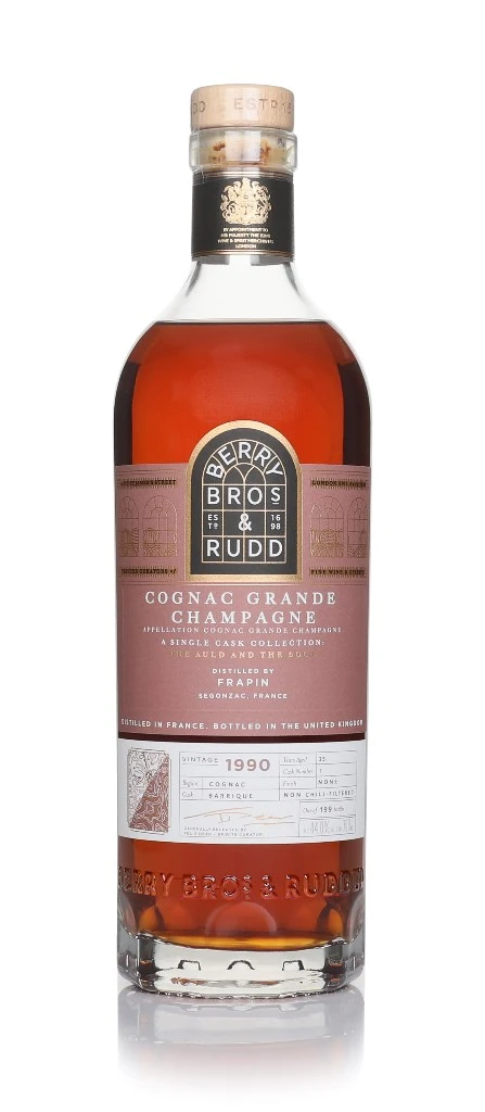 Berry Bros & Rudd Cognac Frapin 1990 / 35 Years Old Single Cask (cask #1) - 44% alc.