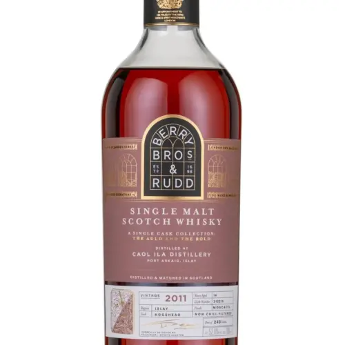 Berry Bros & Rudd Caol Ila 2011/14yo. Moscatel Cask (cask #312219) - 52,4% alc.