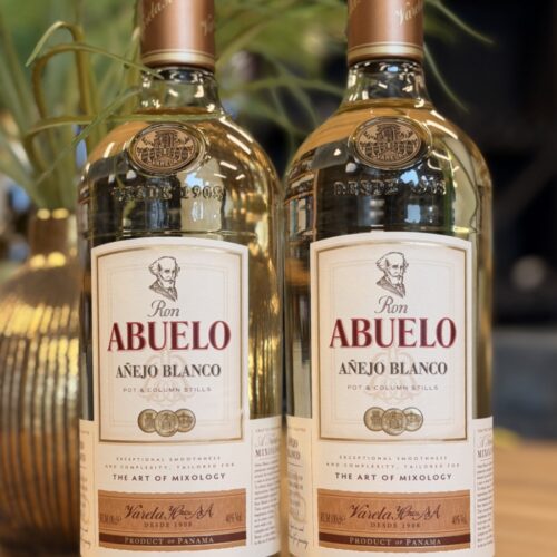 Ron Abuelo Anejo Blanco Rum - literfles!