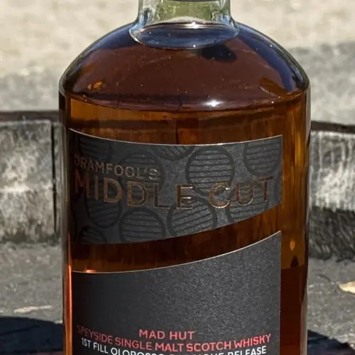 Dramfool Middle Cut MAD HUT 2015/10yo. Cask #170 - 1st Fill Oloroso Barrique