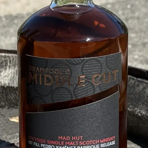 Dramfool Middle Cut MAD HUT 2015/10yo. Cask #172 - 1st Fill Pedro Ximénez Barrique