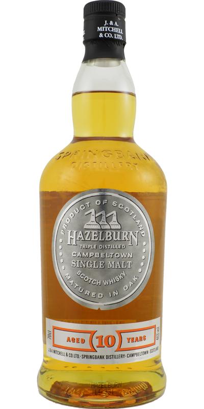 Hazelburn 10 Years Old Single Malt Whisky (46% alc.)