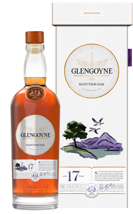 Glengoyne 17 Years Old Scottish Oak Single Malt (51,6% alc.)