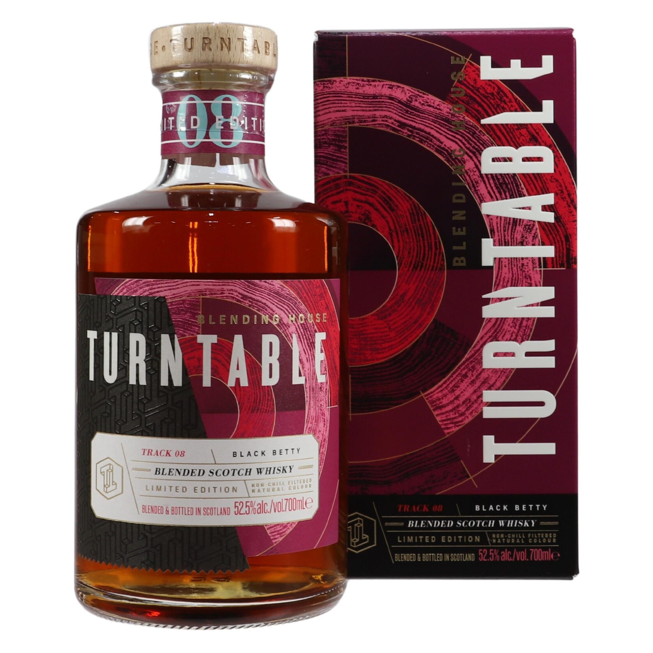 Turntable Track 8 "Black Betty" Blended Scotch Whisky (52,5% alc.)