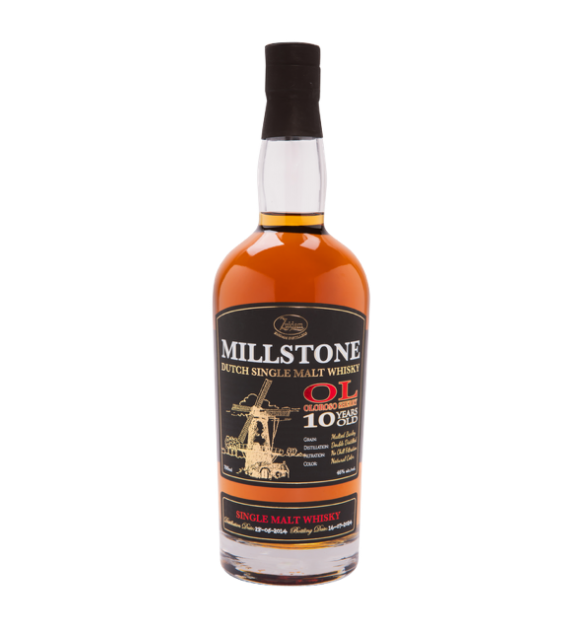 Zuidam Millstone 10 Years Old Oloroso Cask Single Malt (46% alc.)